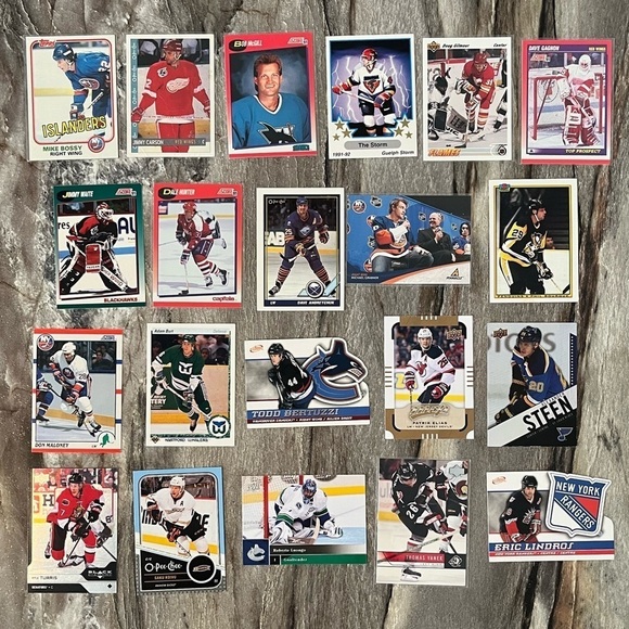 NHL 1981-2015 21 Hockey Cards Variety - Picture 2 of 12